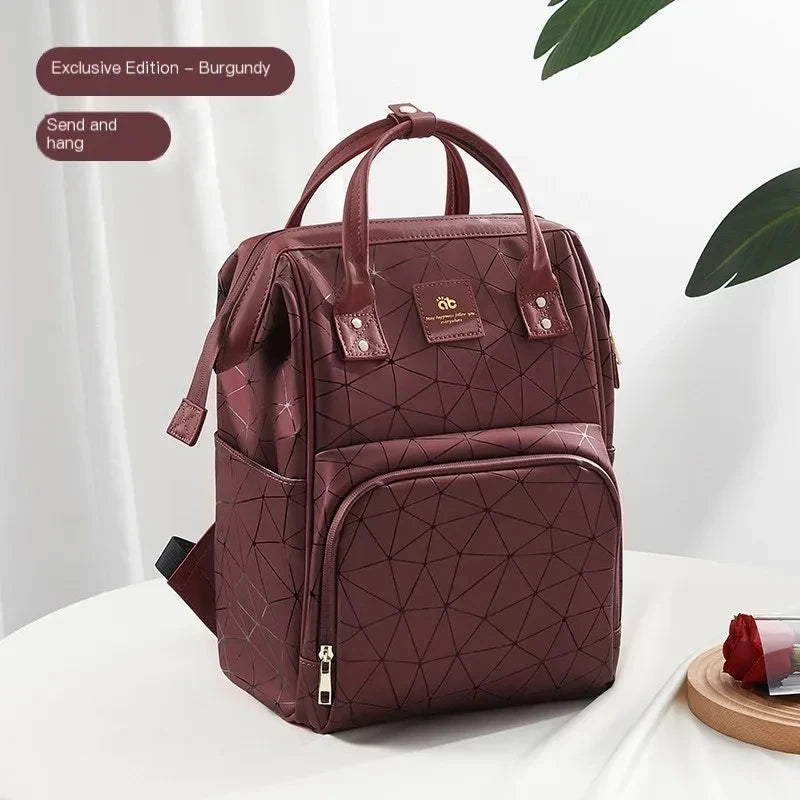 AIBEDILA Mommy Bag Impermeável USB Grande