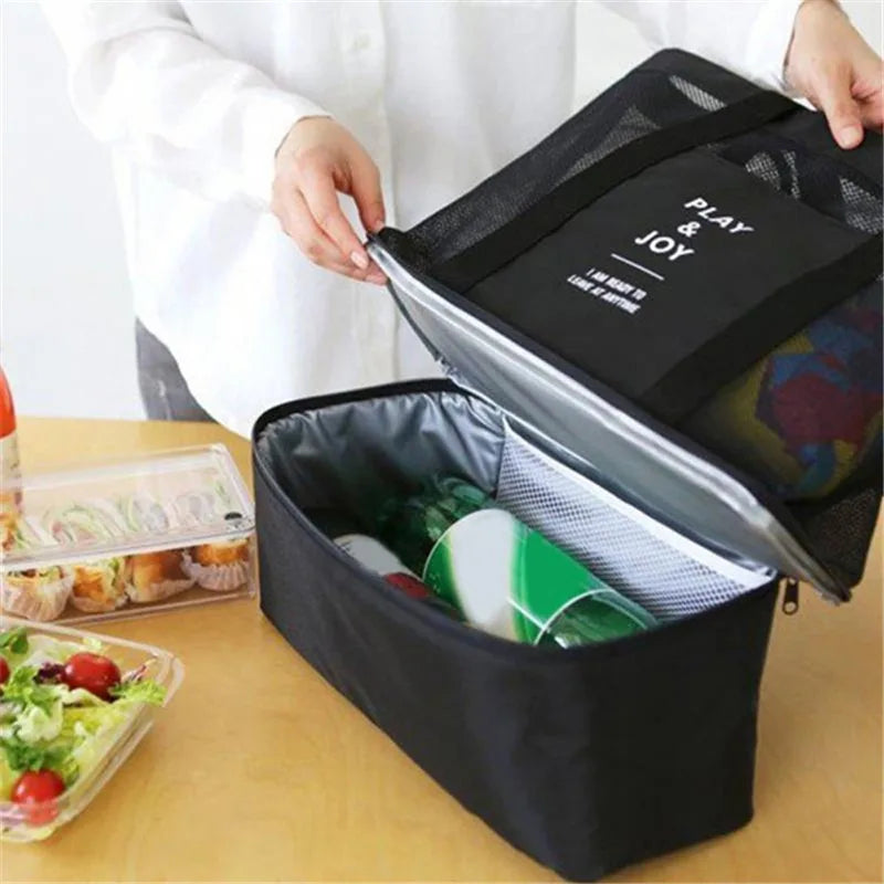 Heat Preservation Picnic Beach Bag – Waterproof & High Capacity Tote