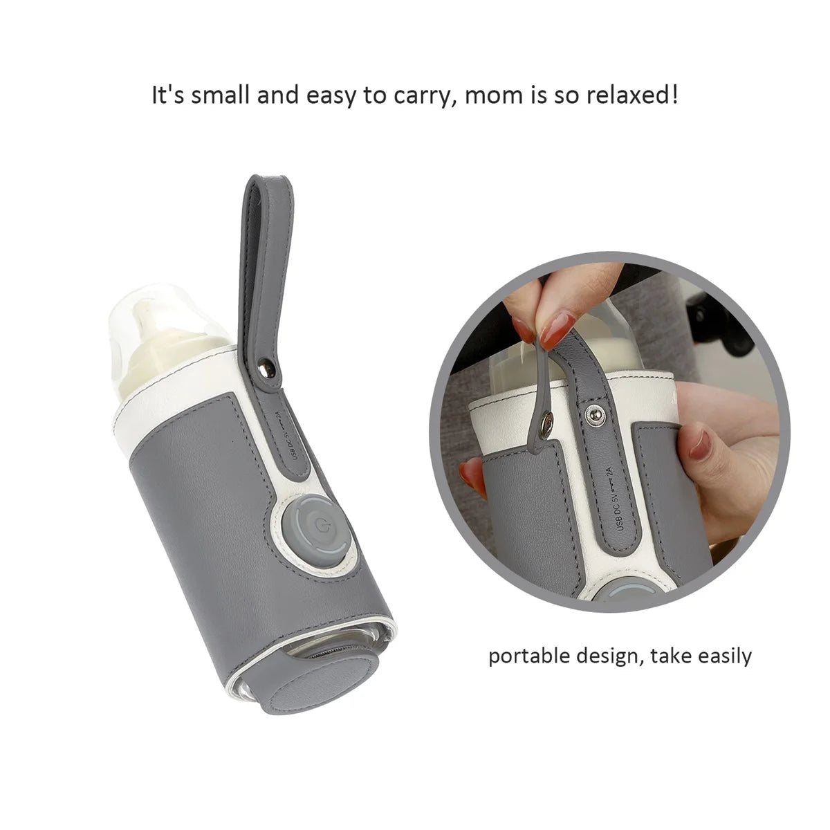 EfficiEent USB Milk Heat Keeper for Travel and Car Use