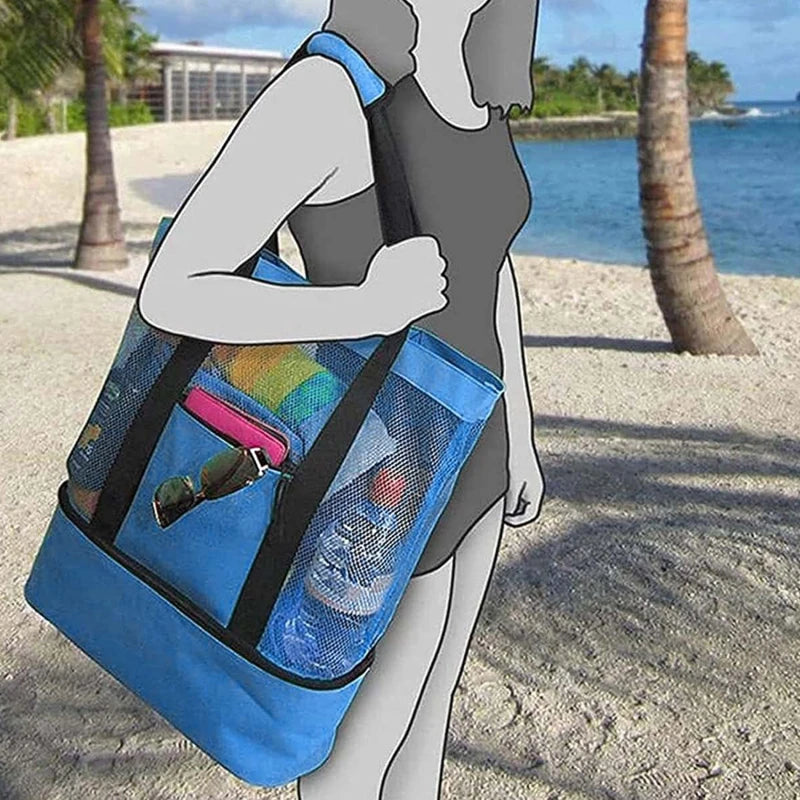 Heat Preservation Picnic Beach Bag – Waterproof & High Capacity Tote