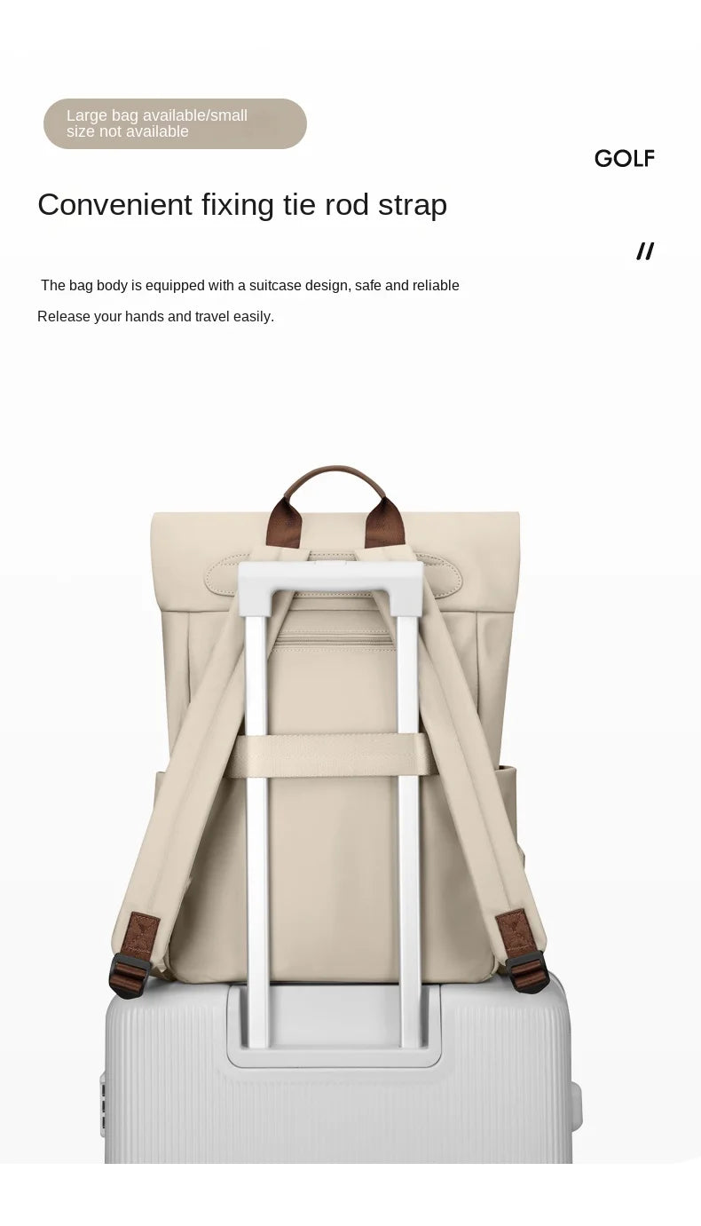 GOLF Backpacks Woman Anti Theft Laptop Backpack Elegant School