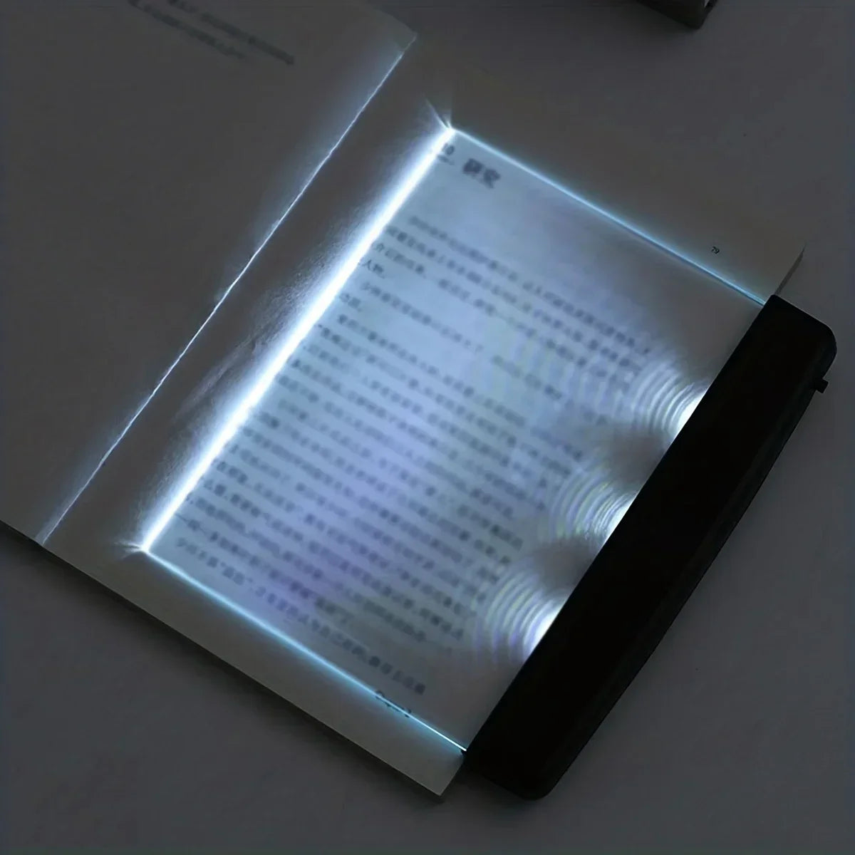 1pc LED Flat Panel Night Vision Reading Light Eye Protection