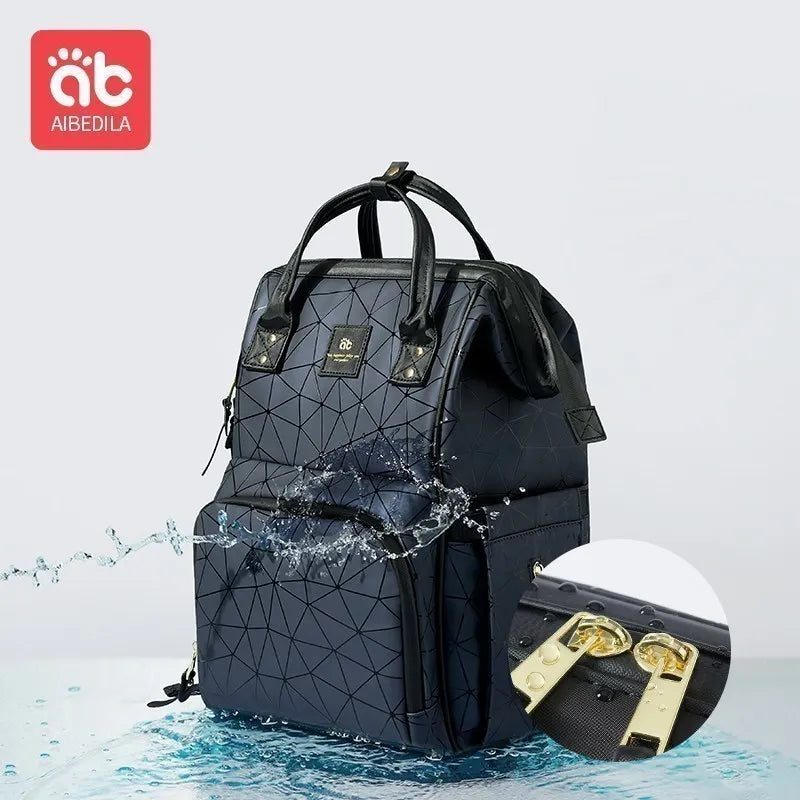 AIBEDILA Mommy Bag Impermeável USB Grande