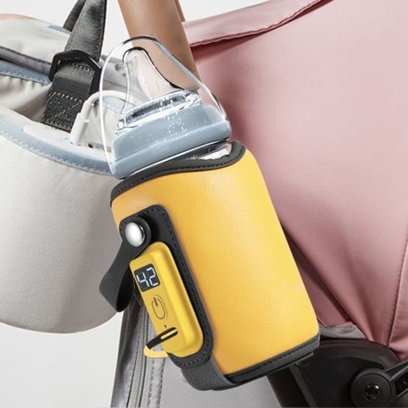 Lightweight Baby Bottle Warmer Bag Portable USB Bottle Warmer 5 Gear