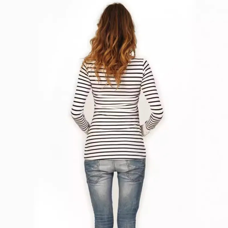 Multifunctional Breastfeeding T-shirt for Spring and Autumn Women's