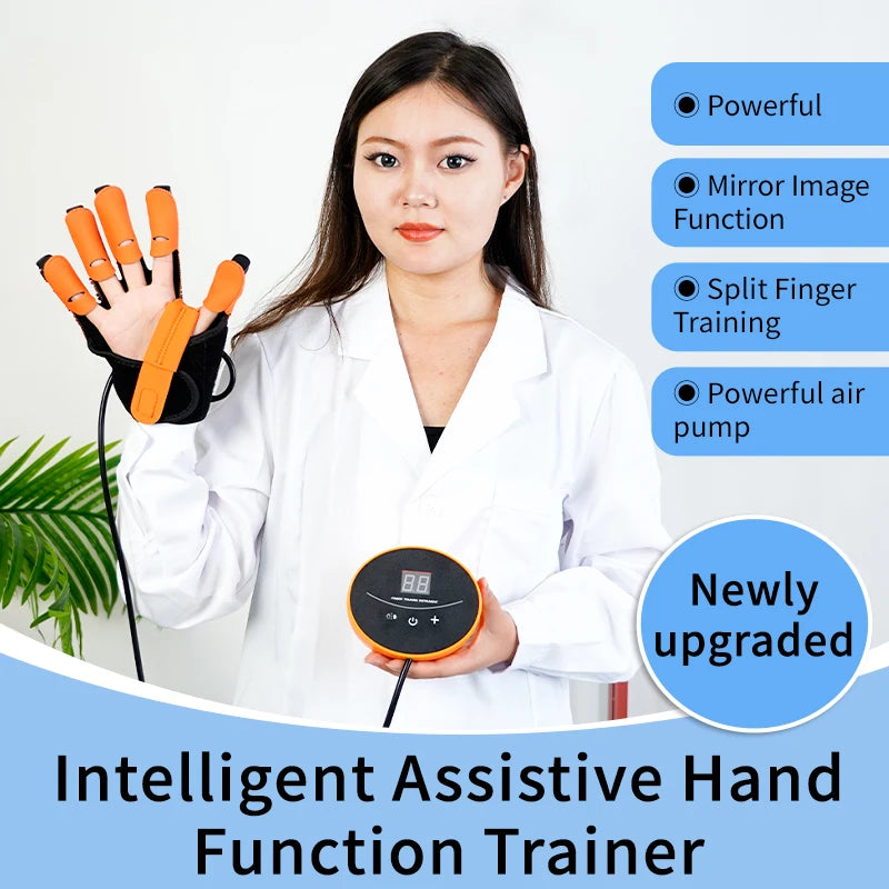 Revolutionise Recovery with the Portable Rehabilitation Robot Gloves!
