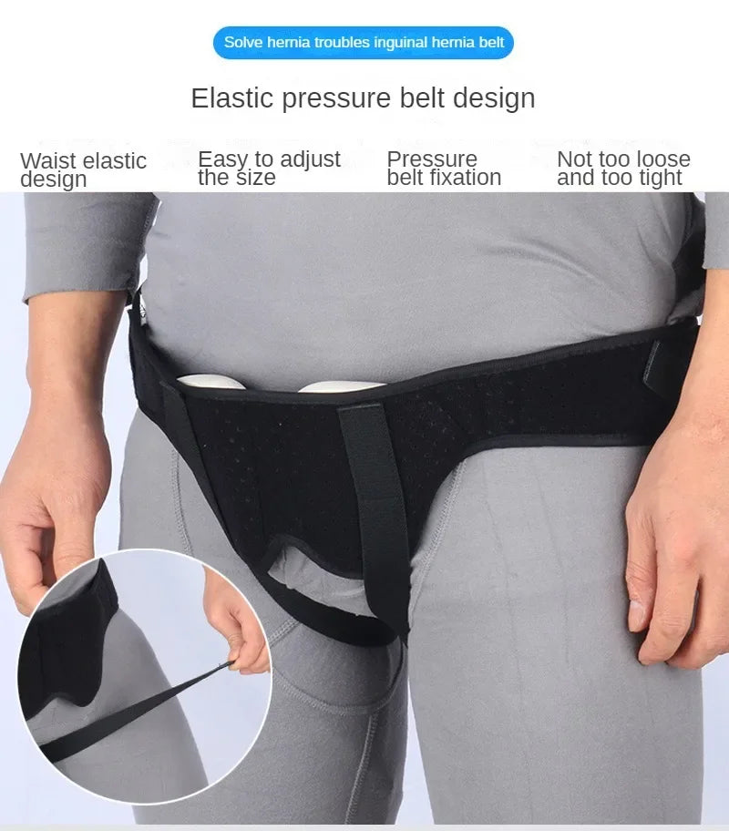 Adjustable Adult Hernia Belt Man Inguinal