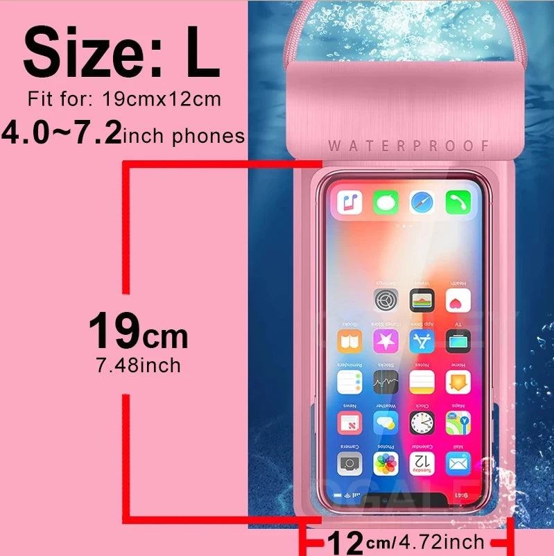 IPX8 Universal Waterproof Bag Cell Phone
