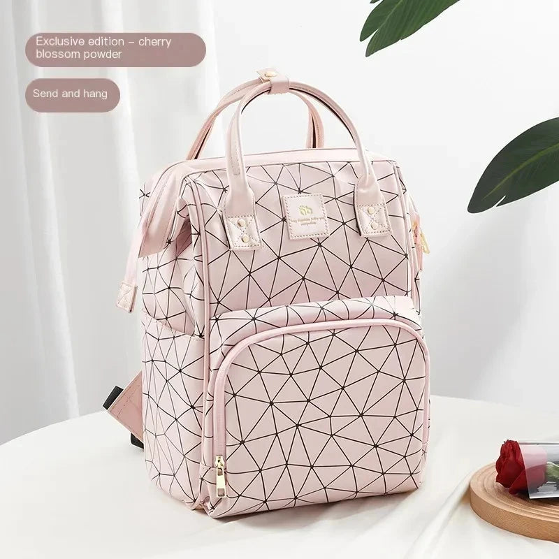 AIBEDILA Mommy Bag Impermeável USB Grande