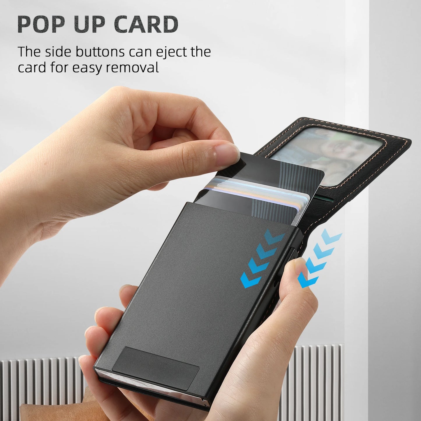 Phone Case Card Holder Leather Magnetic Pocket Cover For iPhone 12 13 14 16ProMax 15Plus