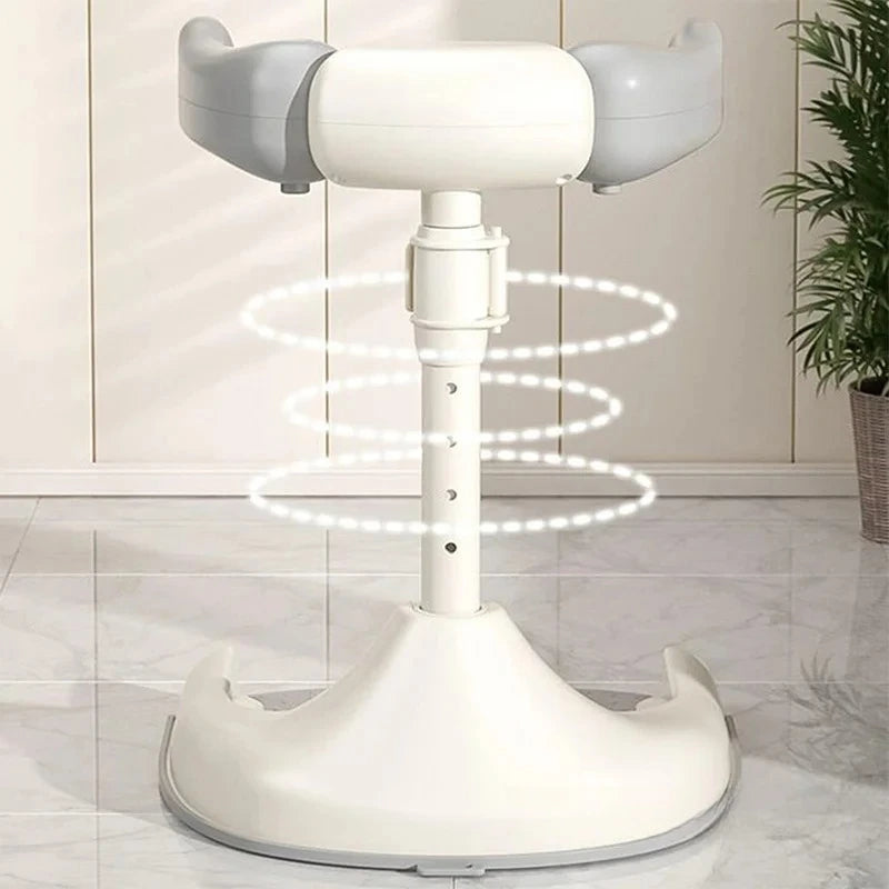 Adjustable Baby Shower Rack - Foldable Anti-Slip Bath Caddy for Infants