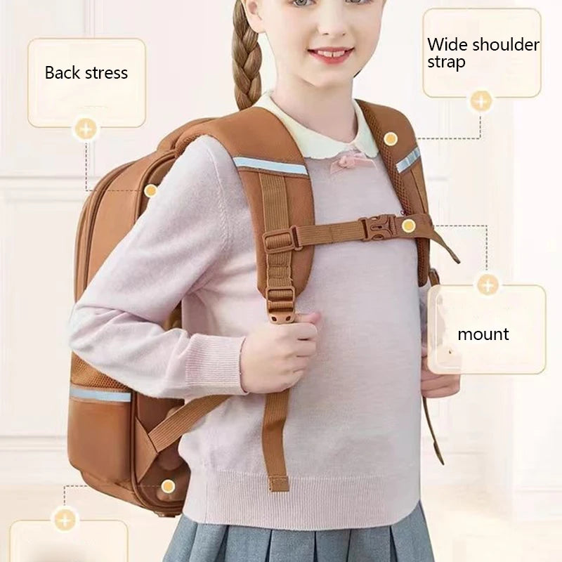 Capybara Children School Bags for Boys Kids Backpack Primary Schoolbag Orthopedic