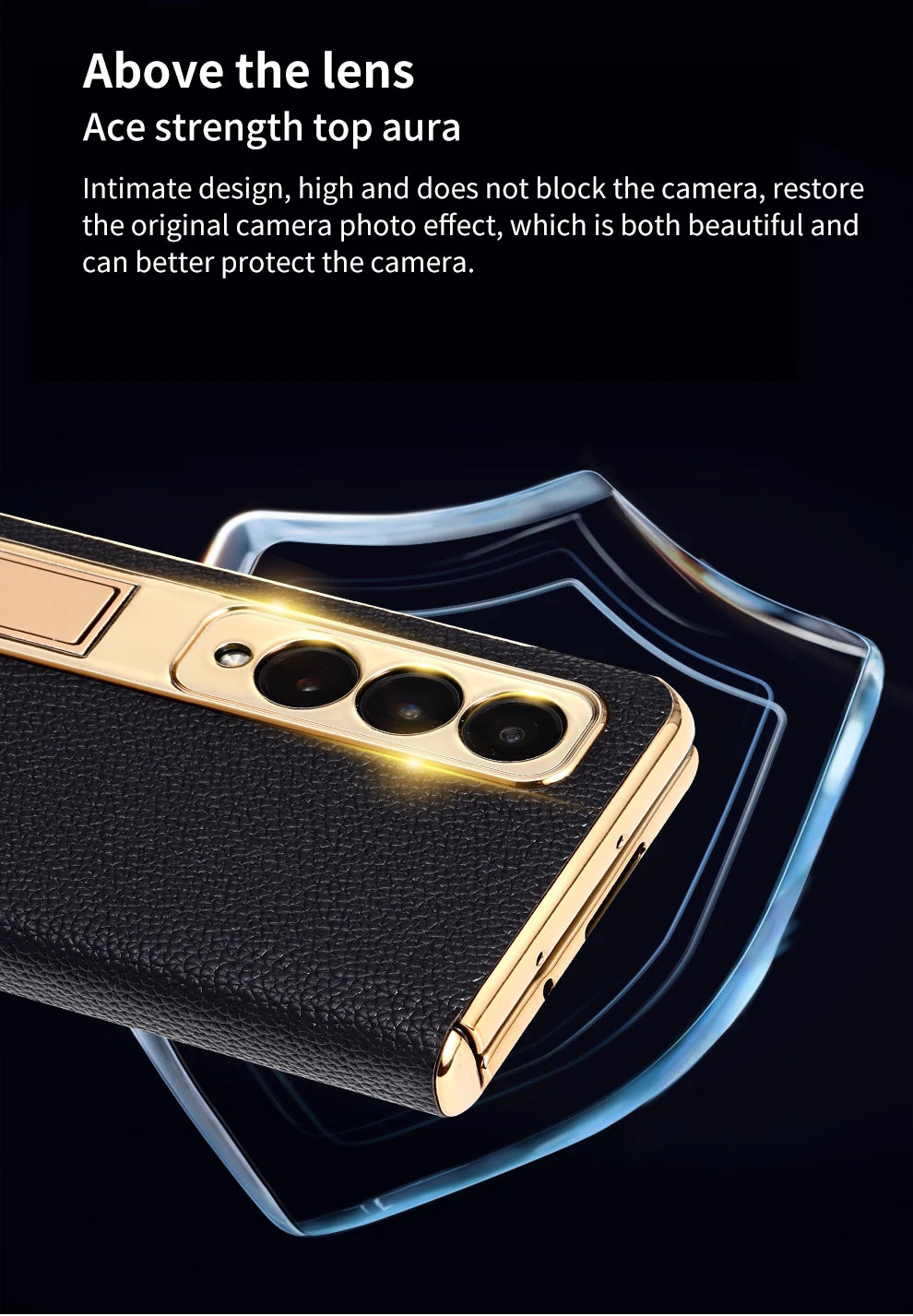 LANGSIDI Leather Case Leather for Samsung Galaxy Z Fold 6 5 4 3