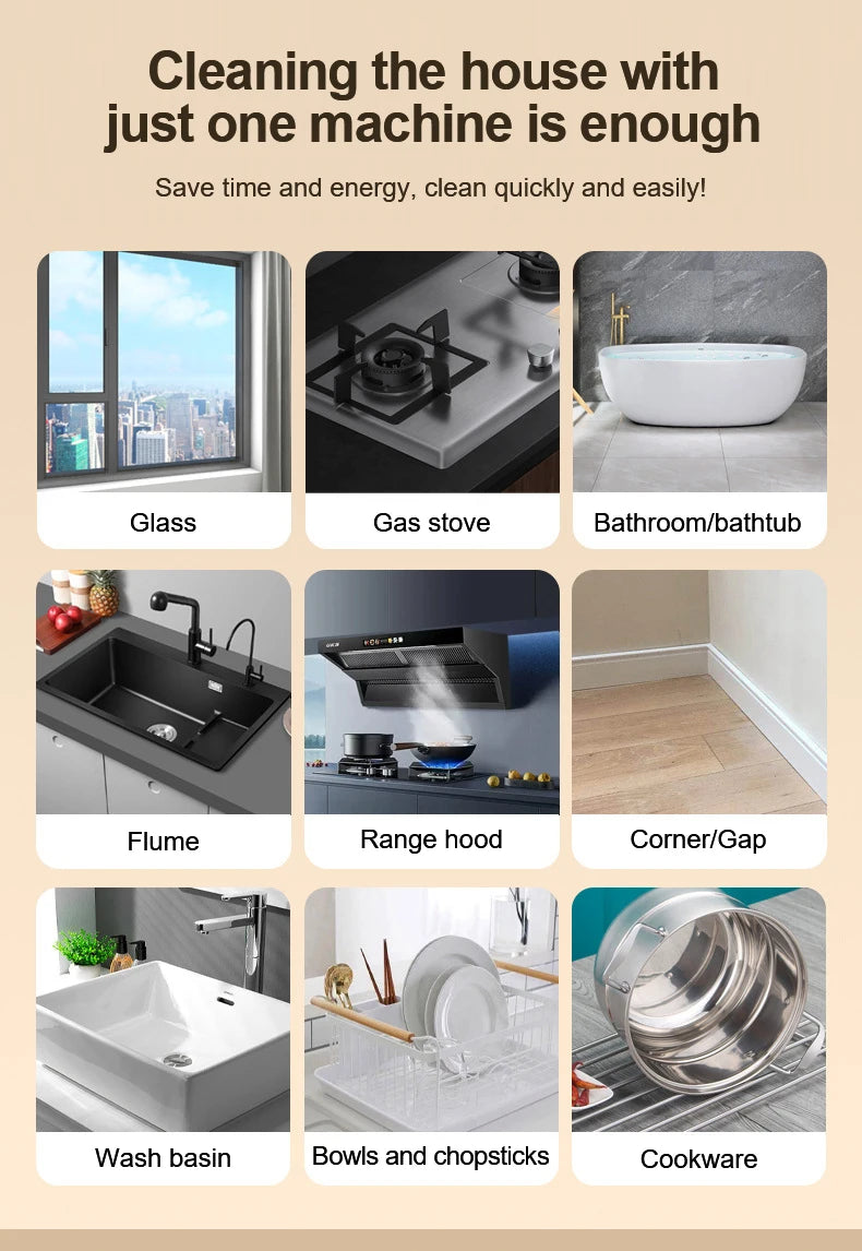 Wireless Electric Cleaning Brush Rechargeable Kitchen Dishwashing Brush