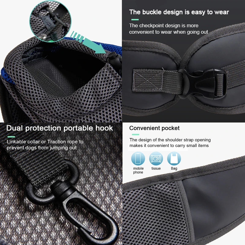 Pet Cat Dog Carrier Backpack: Travel in Comfort and Style!