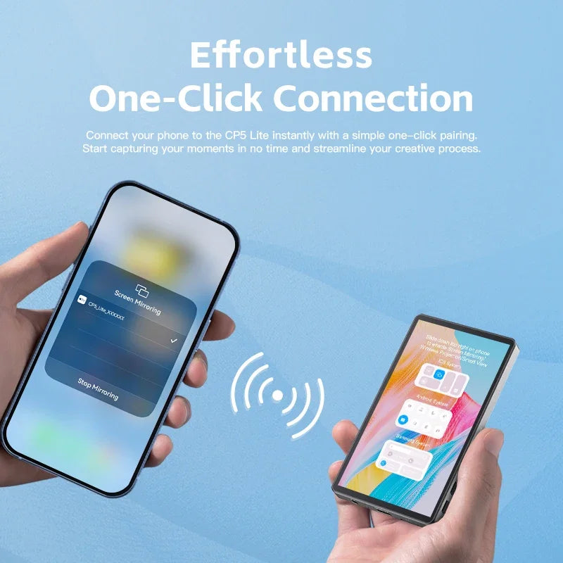 Camera Selfie Monitor for iPhone 16 15 Samsung Phone