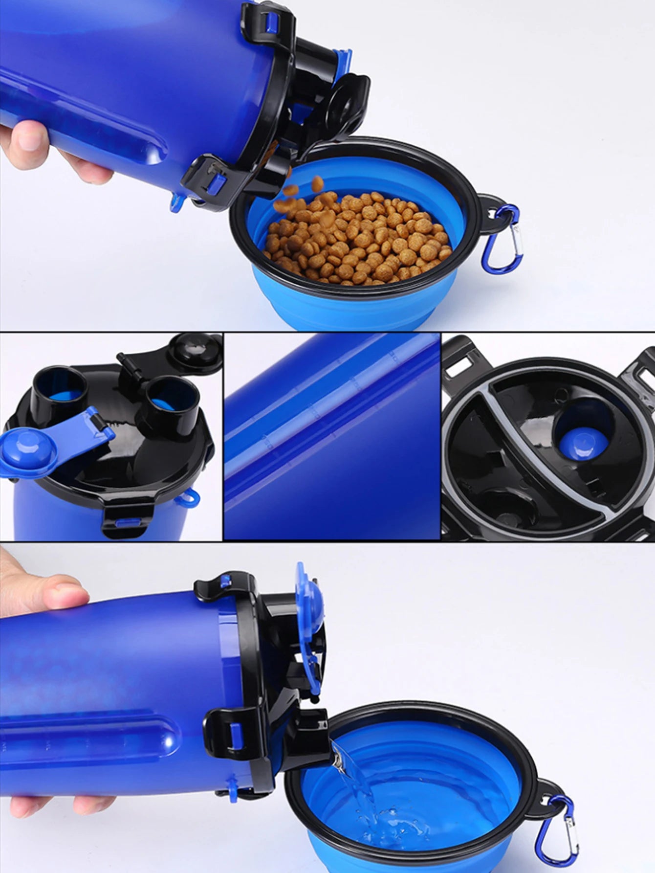 2 IN 1 Dogs Travel Water Bottle: Your Perfect Outdoor Companion!
