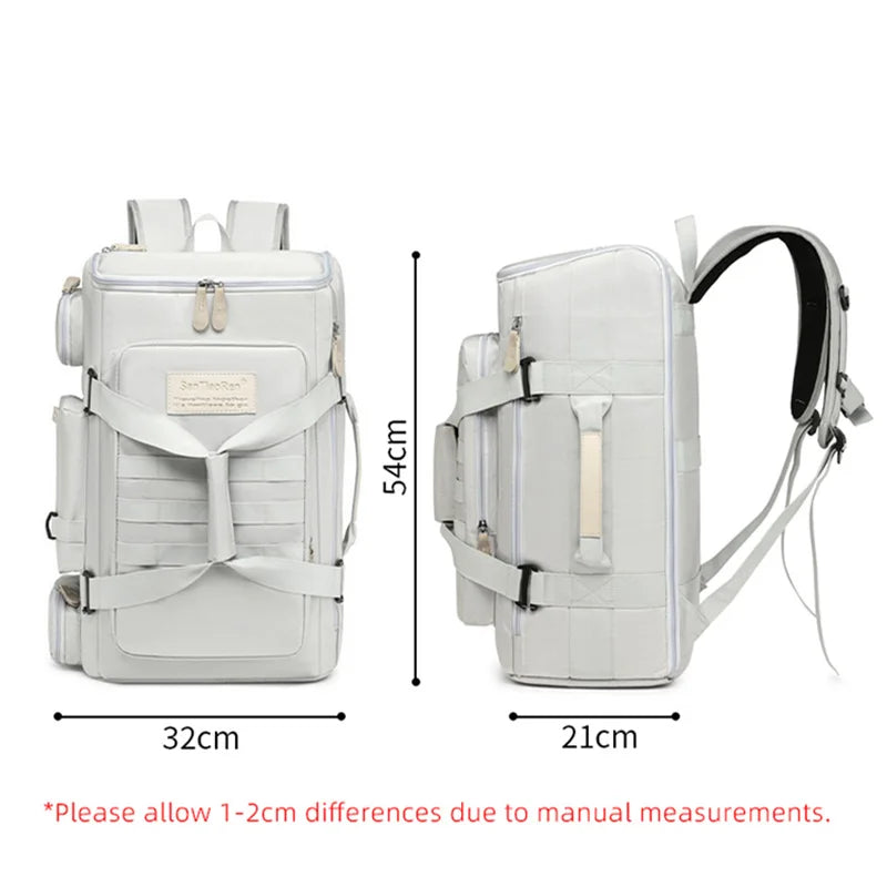 Travel Backpack Business Bag Wet and Dry Separation Shoulder Bags Multi-compartment