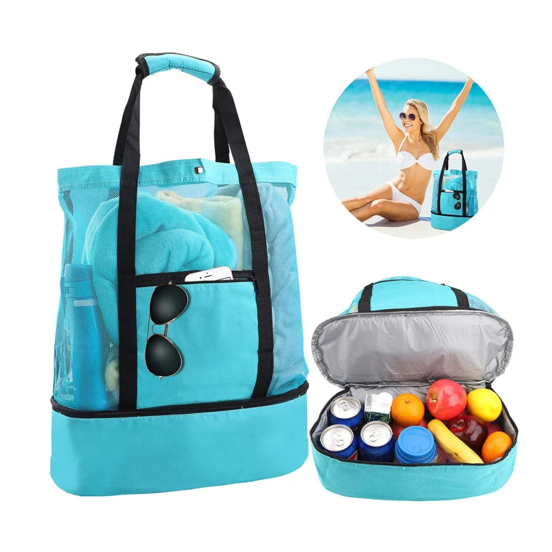 Heat Preservation Picnic Beach Bag – Waterproof & High Capacity Tote