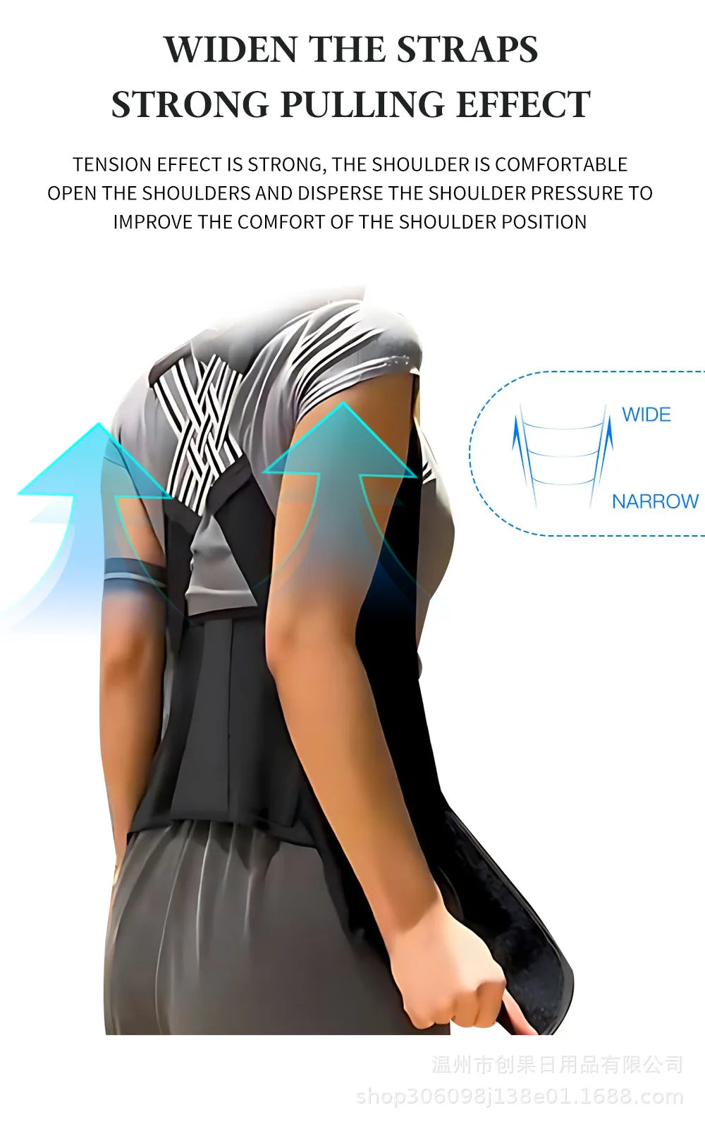 Back Brace Posture Corrector for Women and Men