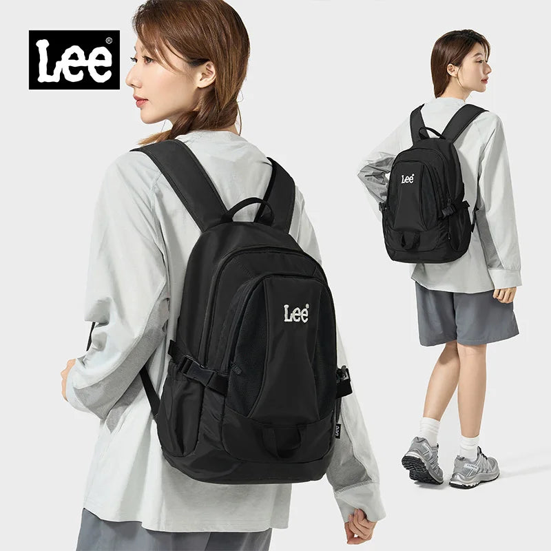 LEE Unisex Waterproof Casual Laptop Backpack Women Men Medium Size
