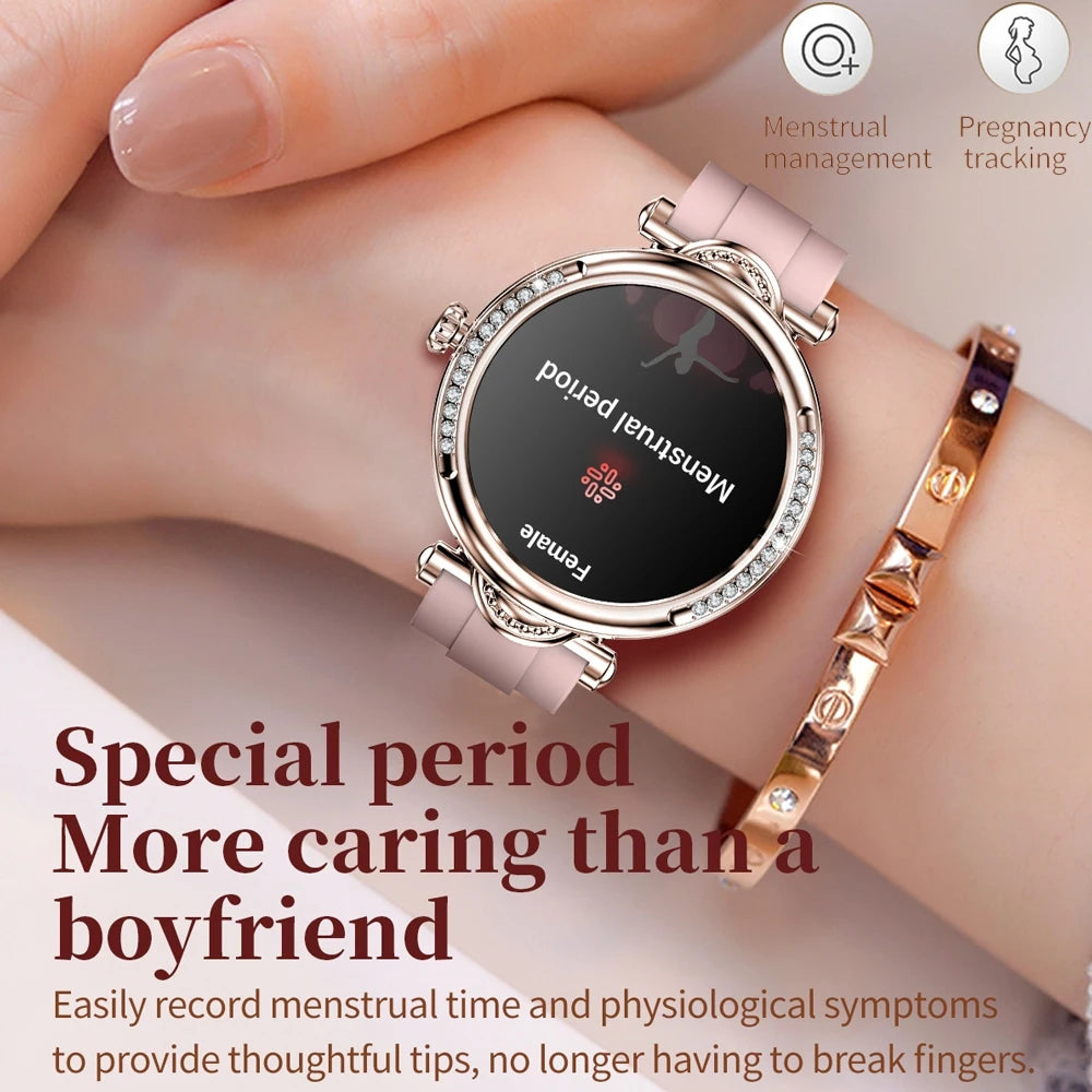 For Xiaomi Android Fashion Women Smart Watch 360*360 HD Screen