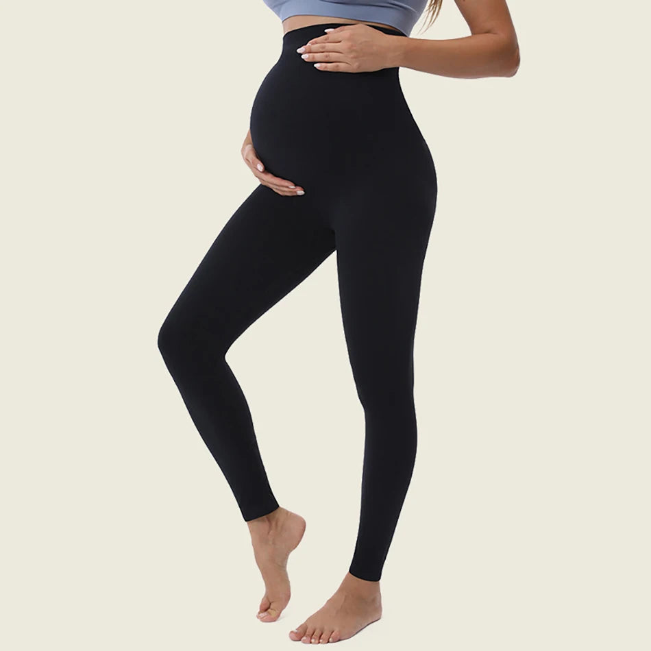 Abdominal Support High Elasticity Hip Lifting Leggings Pregnancy Clothes