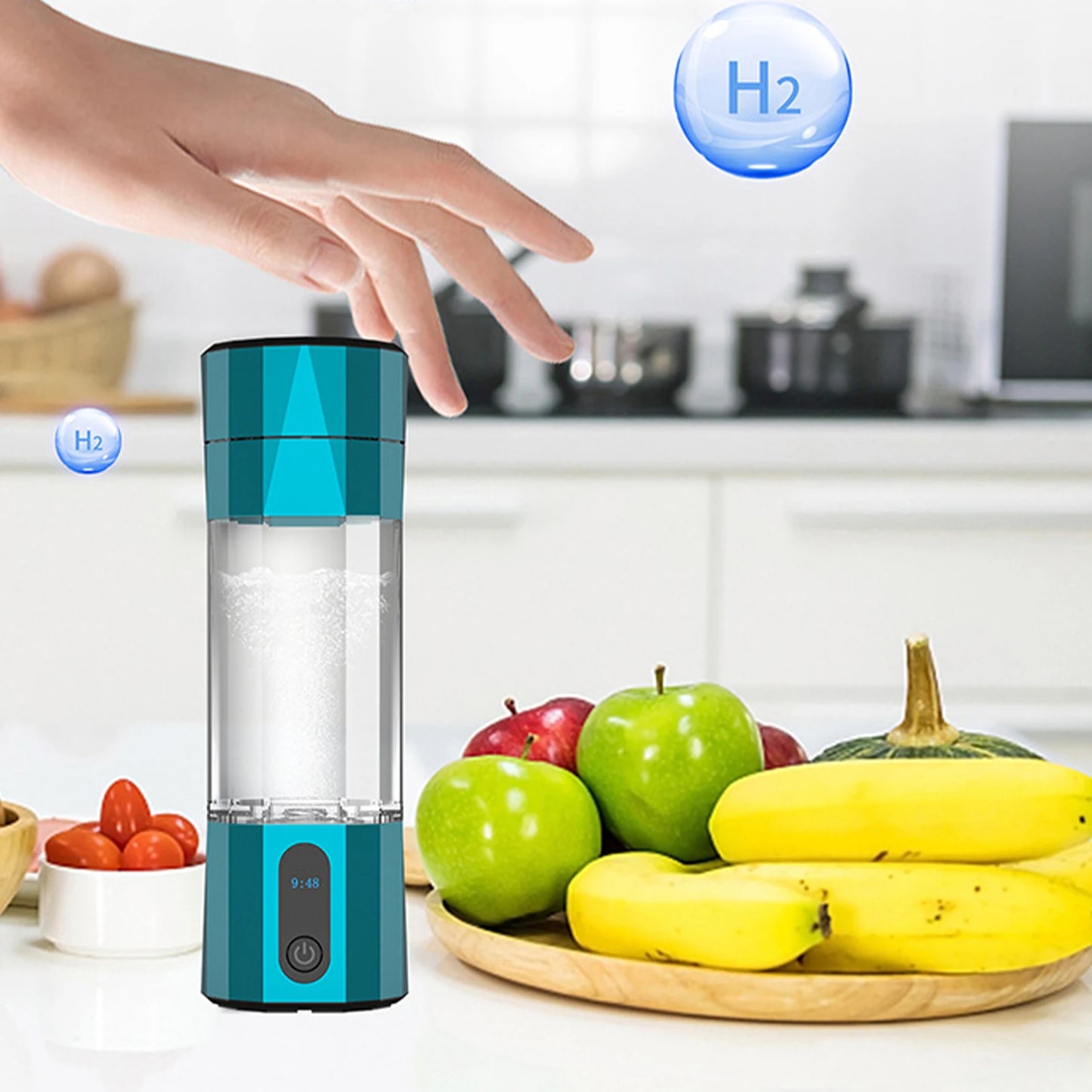 10000PPB Intelligent Hydrogen Rich Water Mug Japan Water Filter Hydrogen