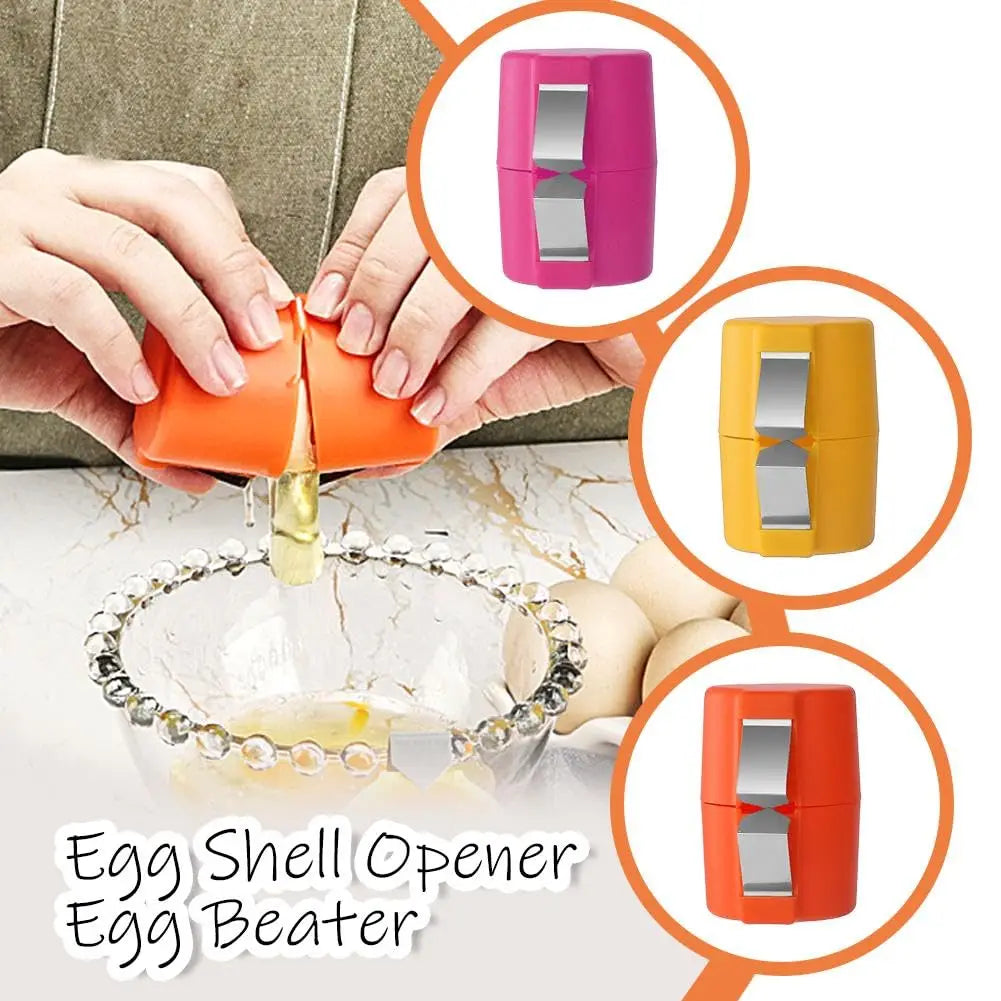 Multifunctional Handheld Egg Cracker