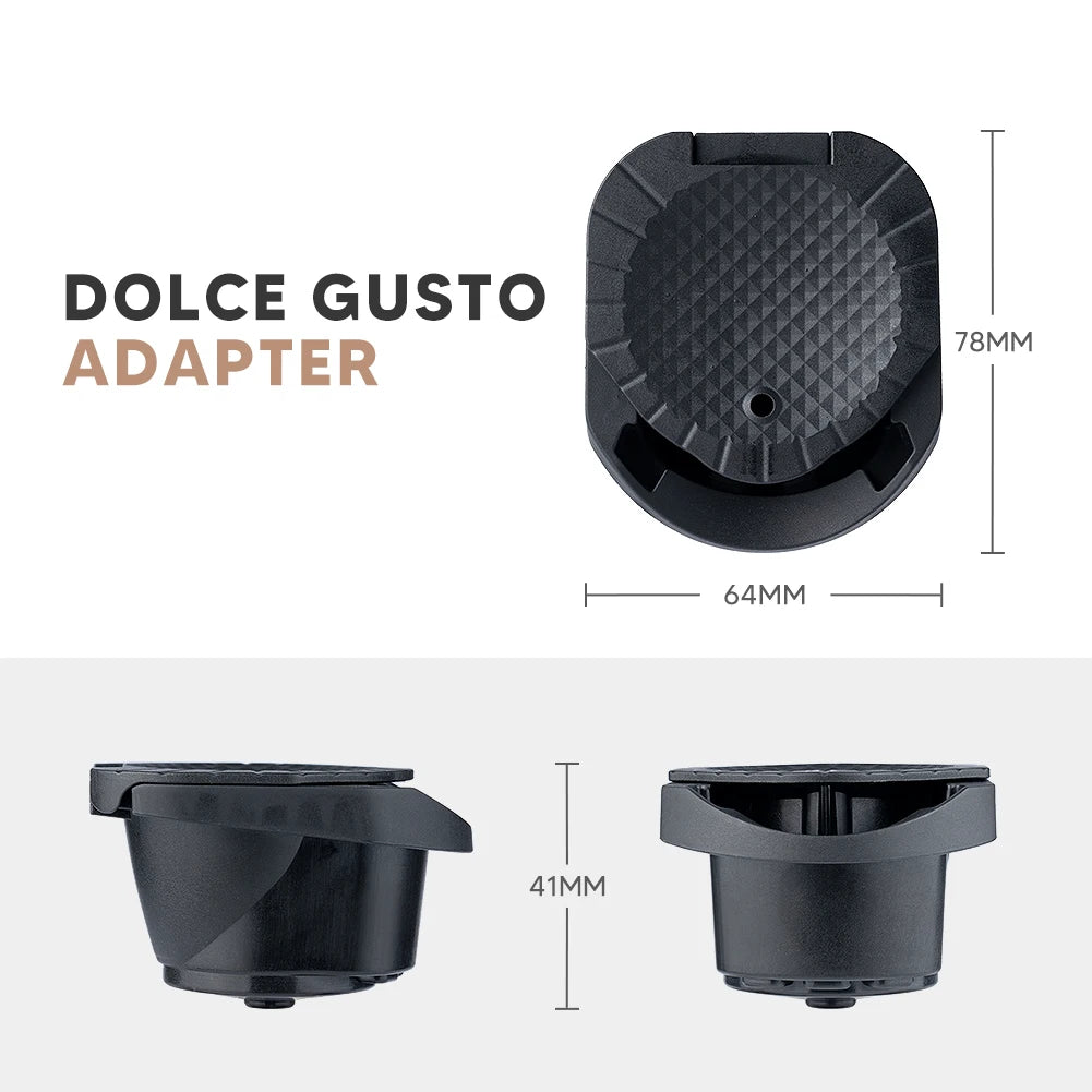 Capsule Adapter For Nespresso Original Capsules Convert forDolce Gusto Crema