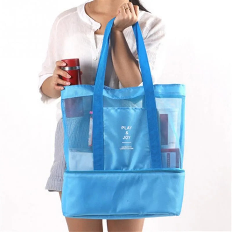 Heat Preservation Picnic Beach Bag – Waterproof & High Capacity Tote