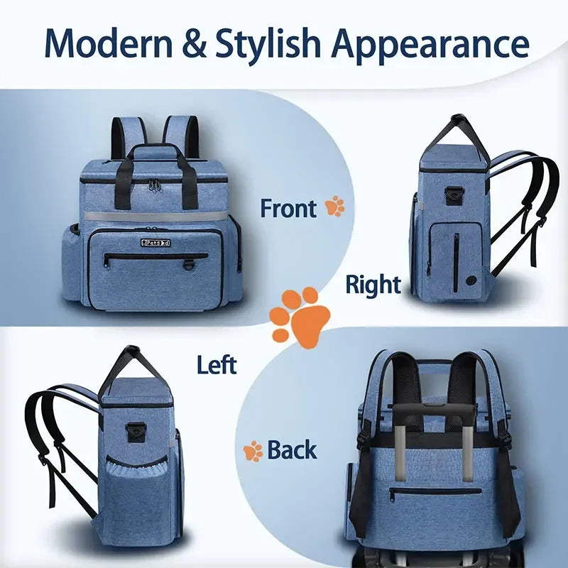 Petskd Outdoor Dog Organizer Bag with Bowl Set: Your Ultimate Travel Companion!