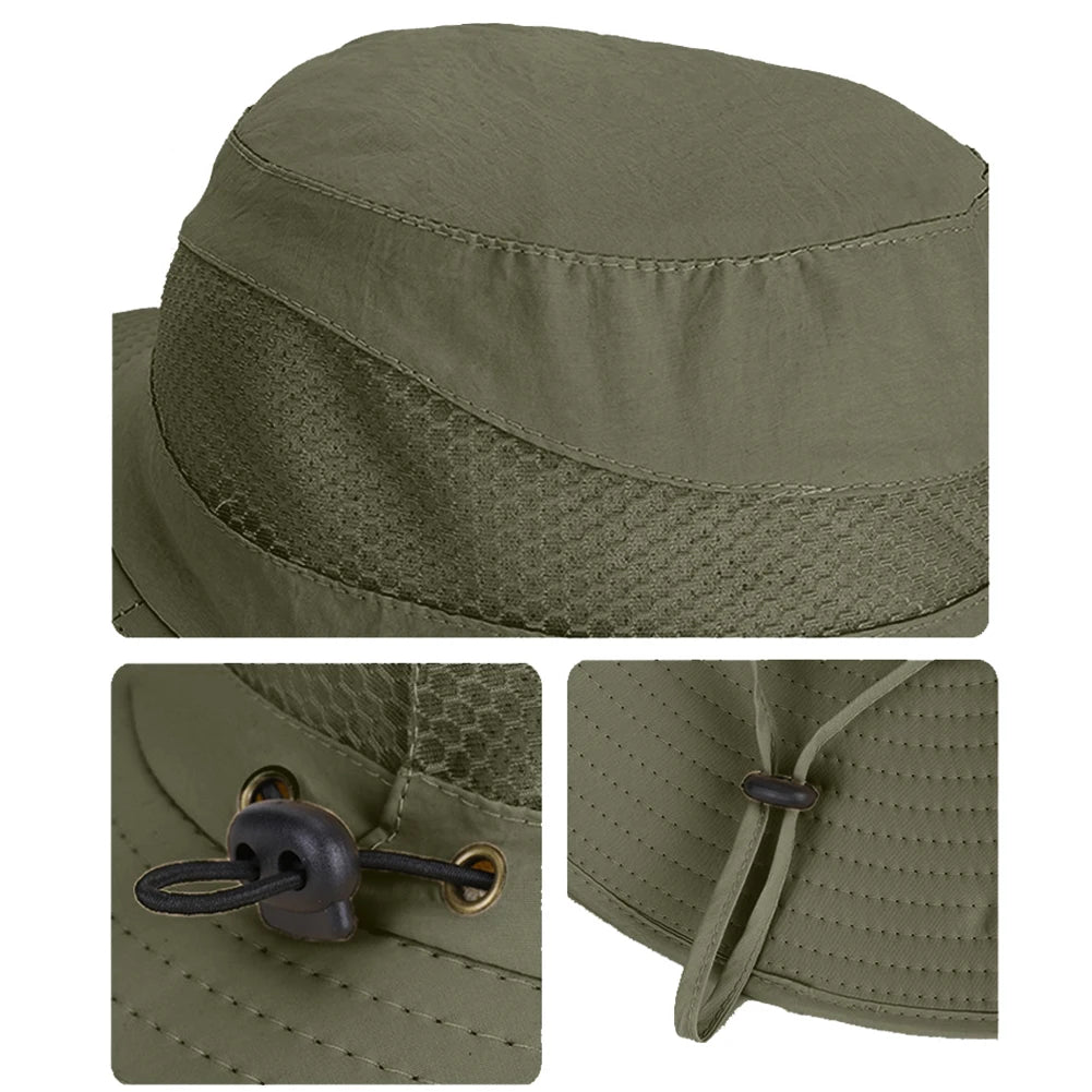 Outdoor Solar Multi-purpose Fan Cap Adjustable Three-speed Wind with USB Charging