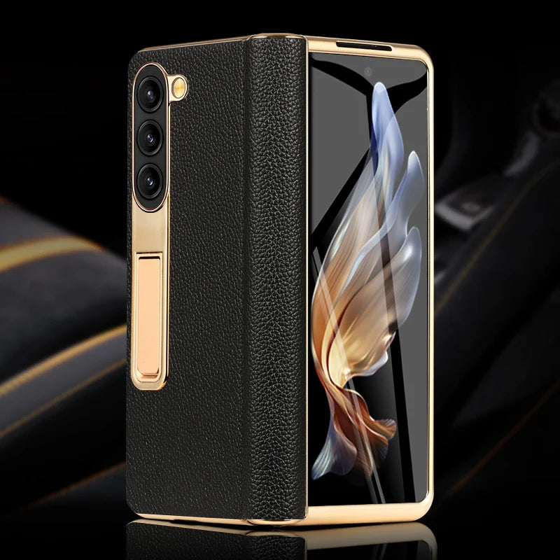 LANGSIDI Leather Case Leather for Samsung Galaxy Z Fold 6 5 4 3