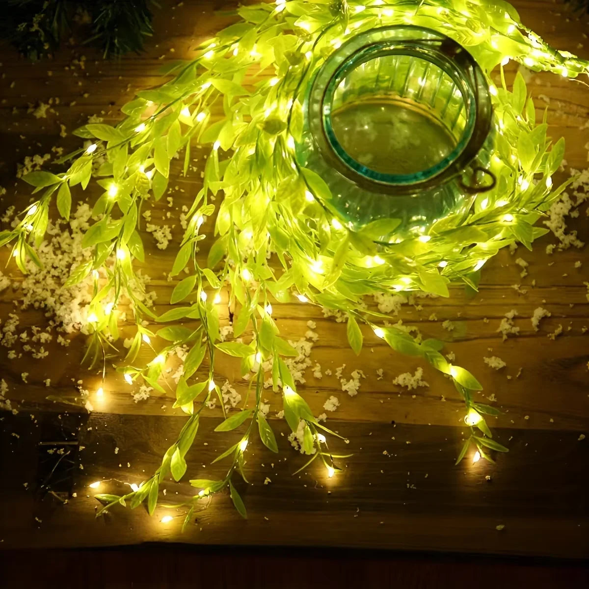 2 M 20 Light Always on Battery Box Willow Curtain Lamp Decorative