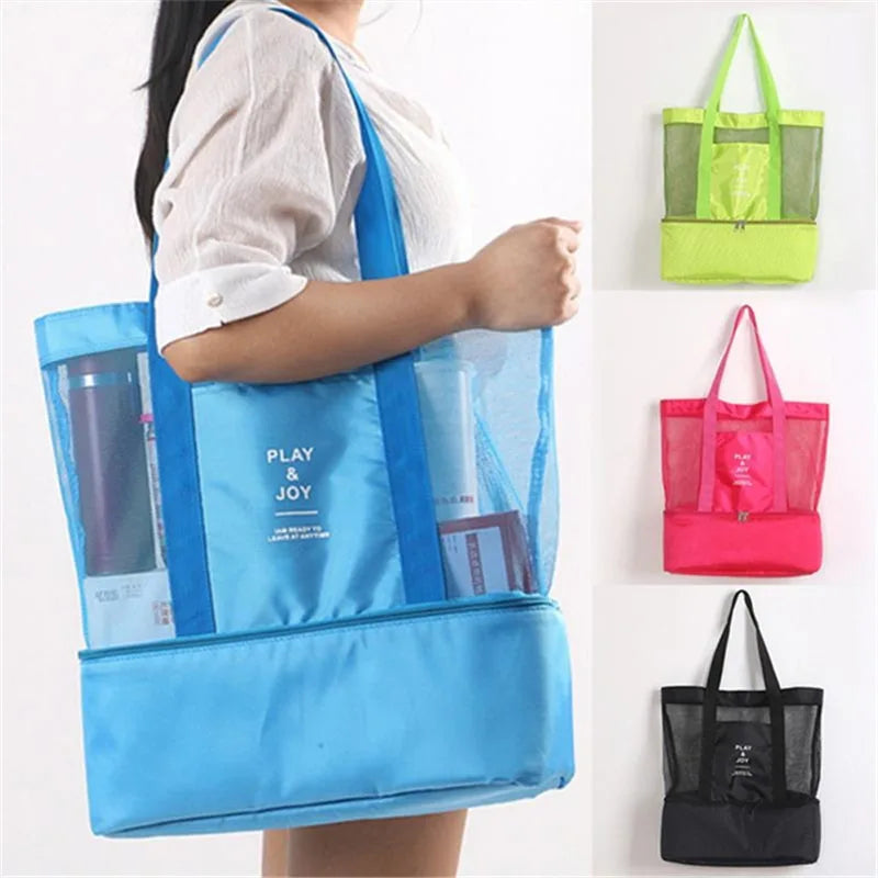 Heat Preservation Picnic Beach Bag – Waterproof & High Capacity Tote