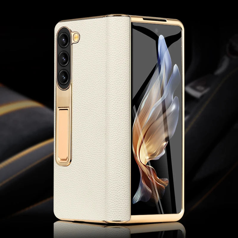 LANGSIDI Leather Case Leather for Samsung Galaxy Z Fold 6 5 4 3