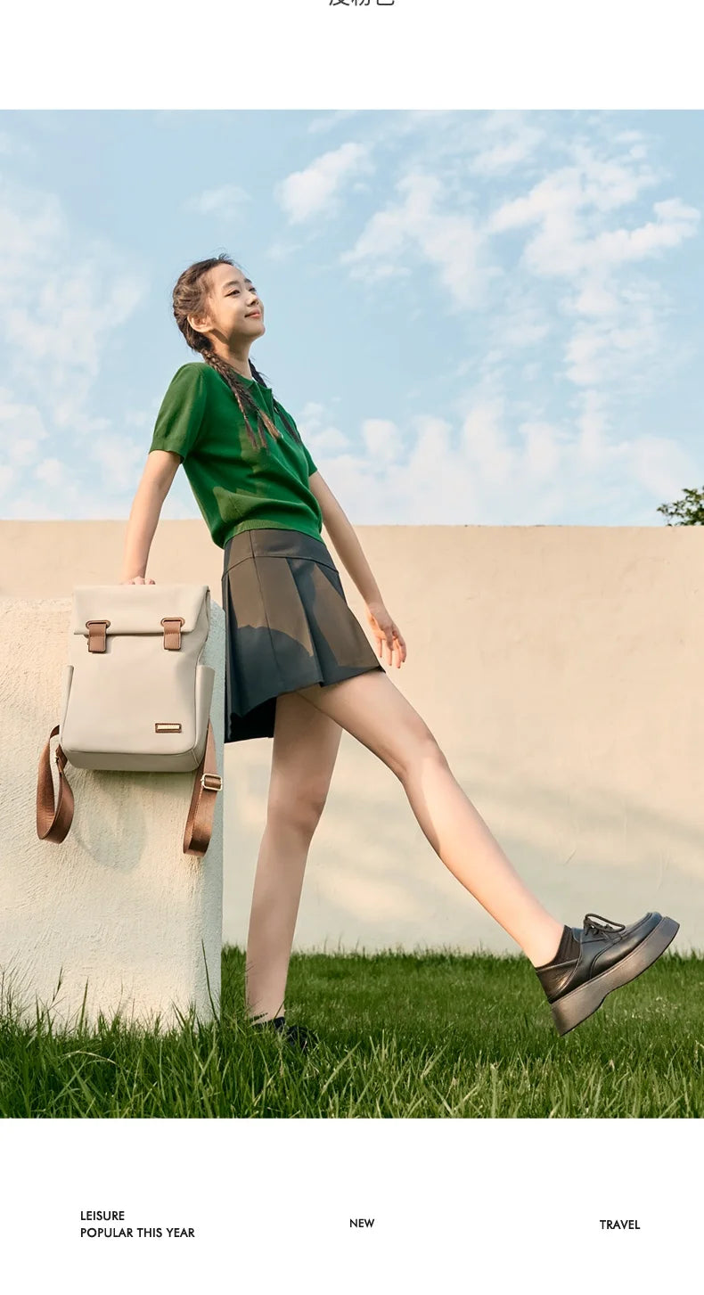 GOLF Backpacks Woman Anti Theft Laptop Backpack Elegant School