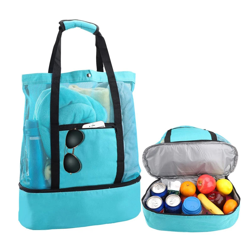 Heat Preservation Picnic Beach Bag – Waterproof & High Capacity Tote