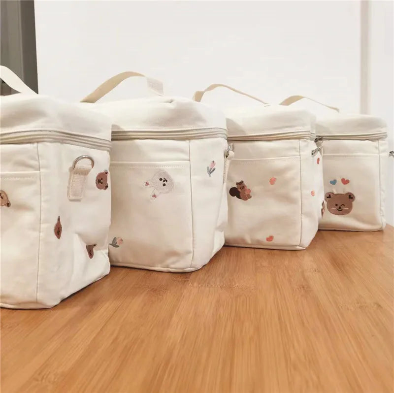 Waterproof Baby Feeding Bottle Cooler Bag Thermal Insulation Mommy Bag