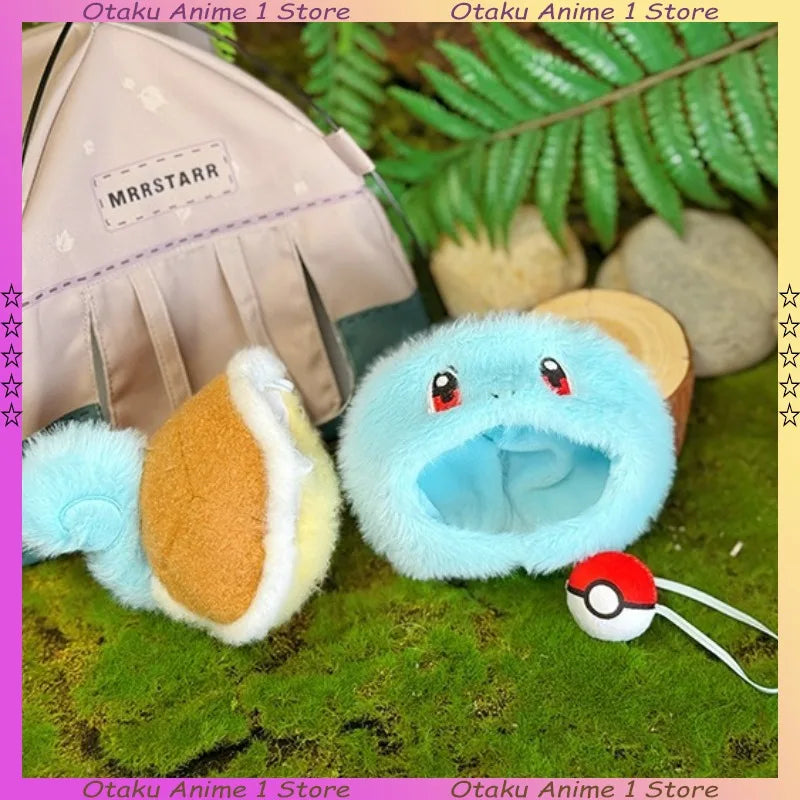 Roupas de boneca Kawaii Labubu Desenho animado Charmander Squirtle com mochila
