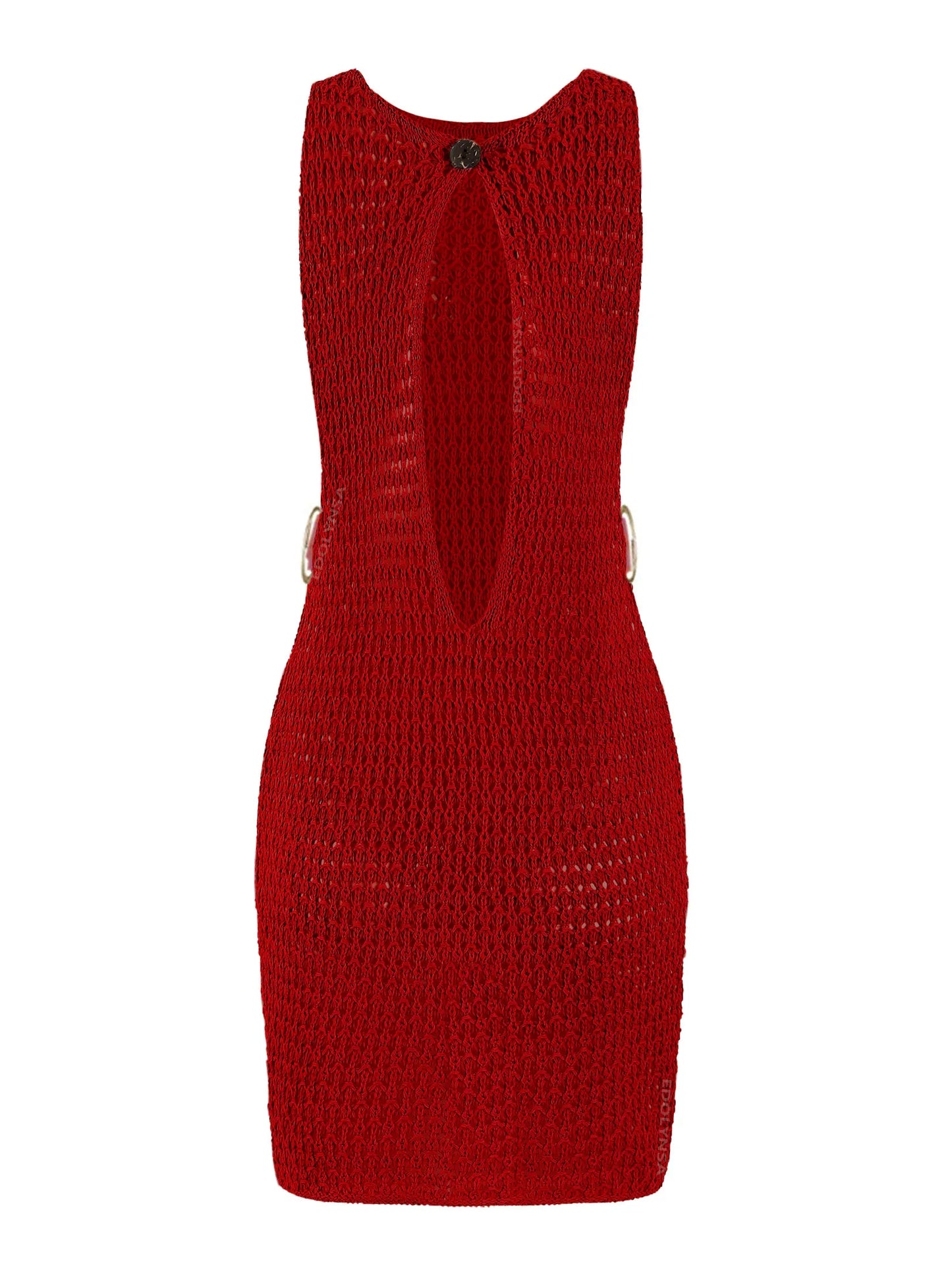 One-Shoulder Cut-Out Corset Mini Dress.
