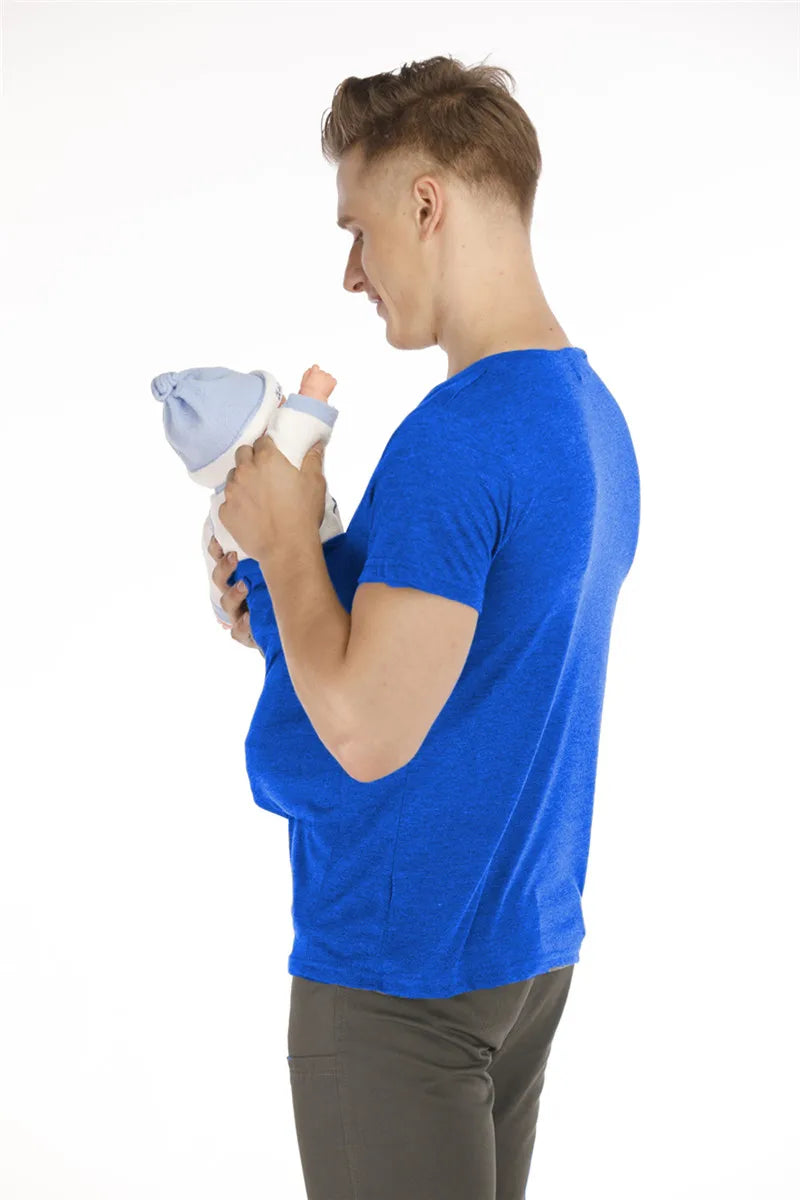 Safety Kangaroo Pocket T-Shirt Baby Carrier