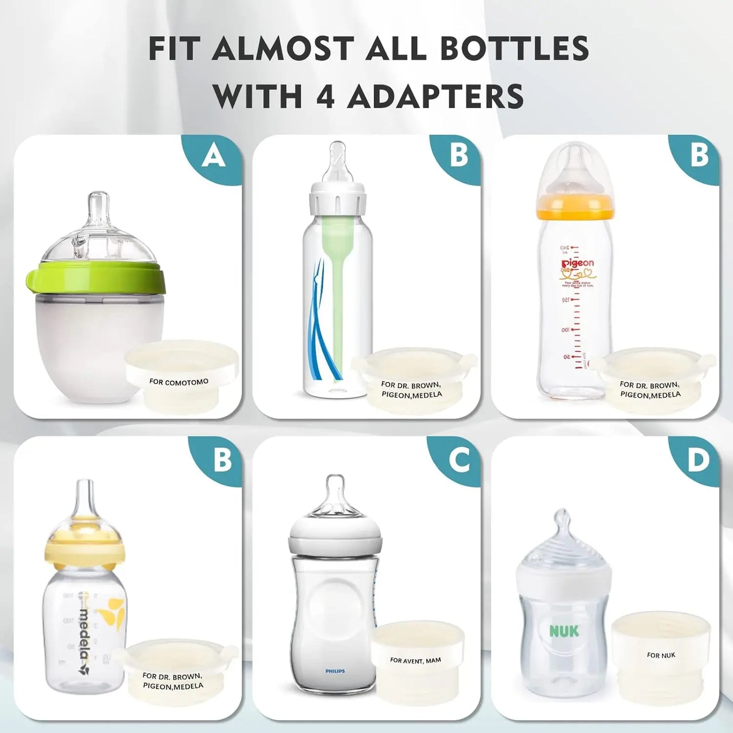 Portable Baby Bottle Warmer Milk USB Charge