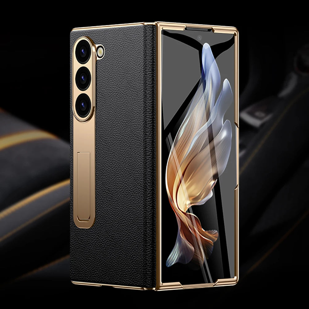 LANGSIDI Leather Case Leather for Samsung Galaxy Z Fold 6 5 4 3