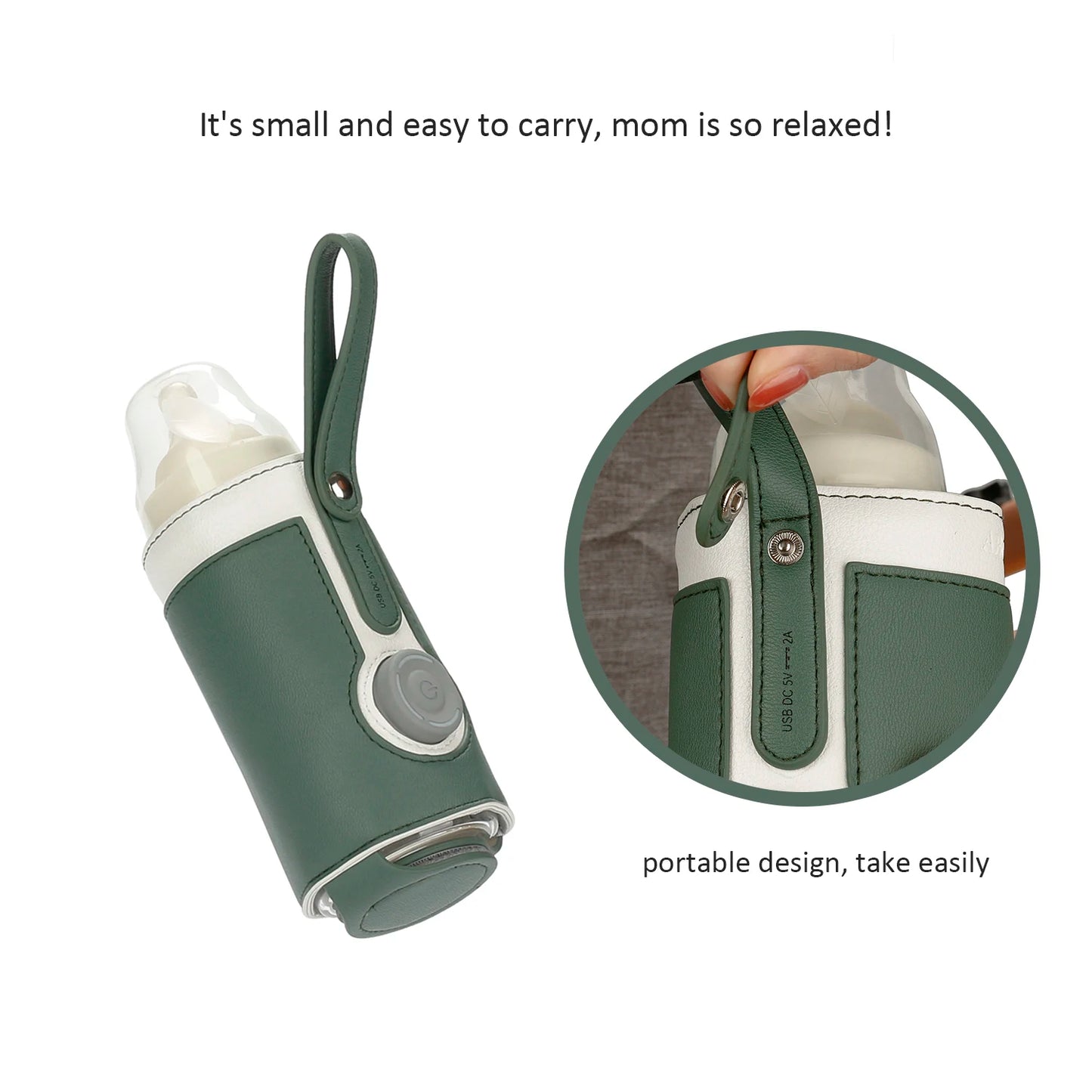 EfficiEent USB Milk Heat Keeper for Travel and Car Use