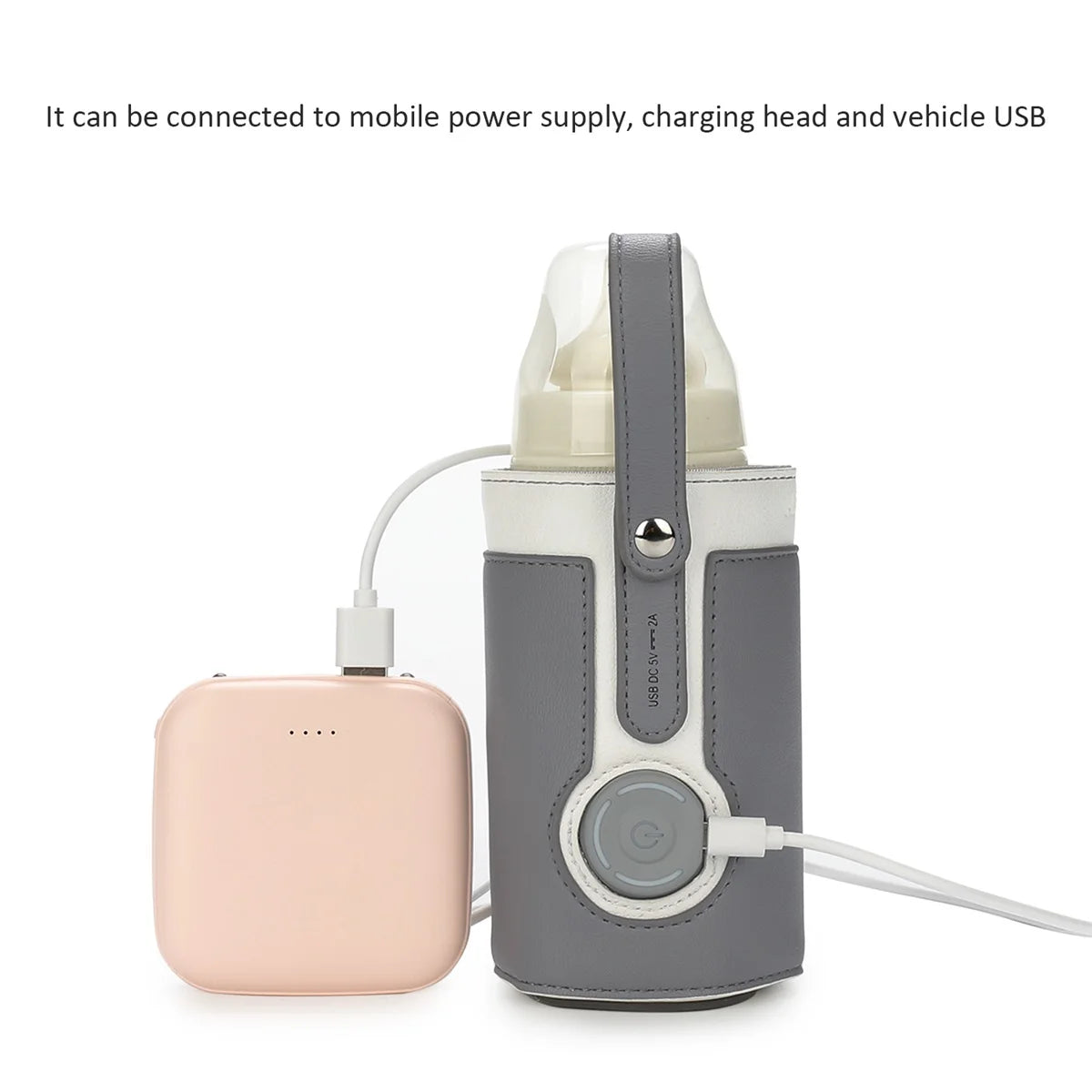 EfficiEent USB Milk Heat Keeper for Travel and Car Use