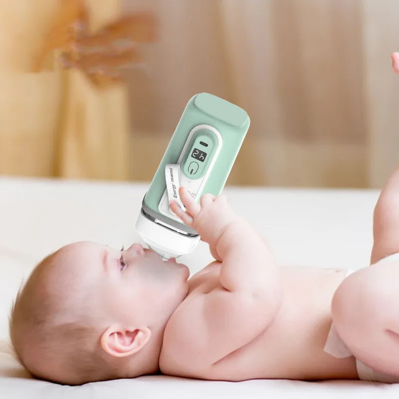 USB Charging Baby Bottle Warmer Bag Insulation Cover Heating Bottle