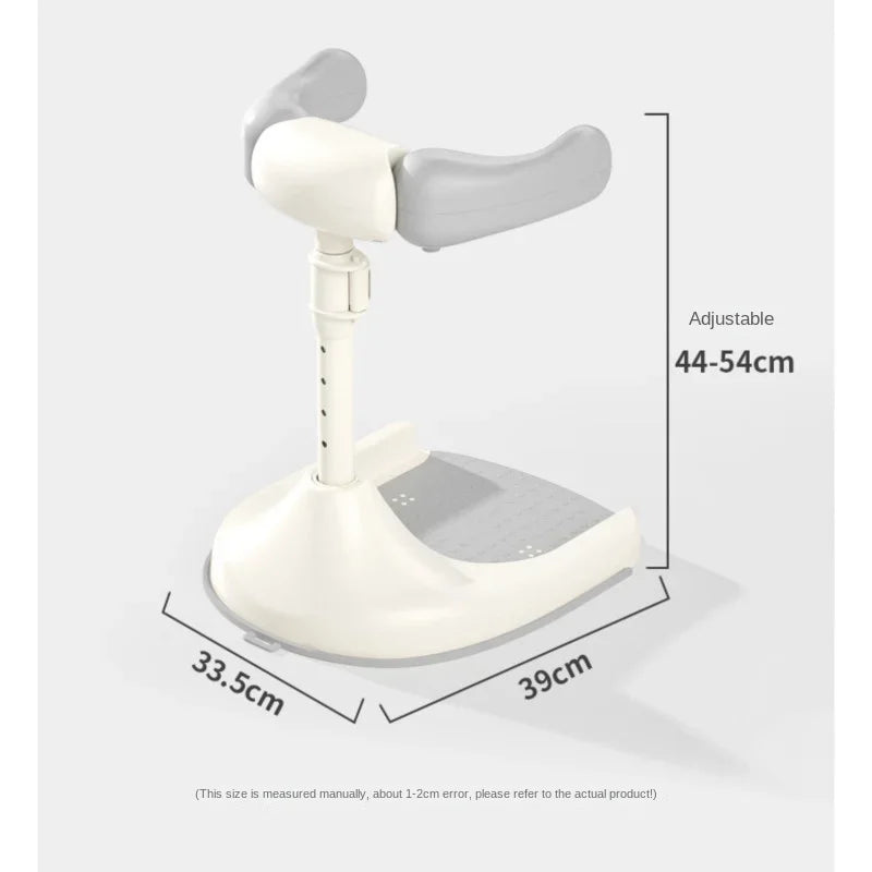 Adjustable Baby Shower Rack - Foldable Anti-Slip Bath Caddy for Infants