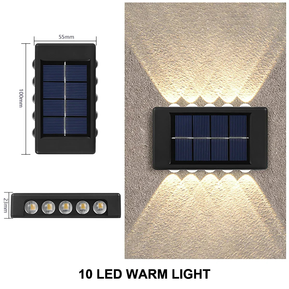 Solar Wall Lamp Outdoor Waterproof